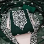 Embroidered Lucknowi Fabric 