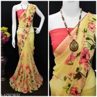 Georgette Abstract Saree for Women 