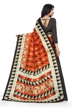 Khadi Silk Printed Saree for Women 