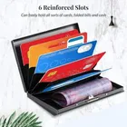 Metal Business Card Holder, Black