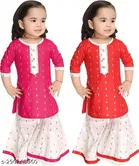Rayon Kurta Set for Girls 