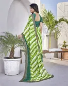 Georgette Printed Saree for Women 