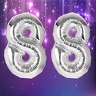 Foil Balloon for Birthday Celebration, No. 88 