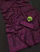 Net Floral Saree for Women 