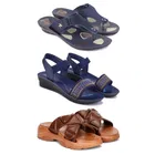 Combo of Slippers with Sandals & Sliders for Women 