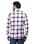 Poly Cotton Full Sleeves Chequered Shirt for Men 