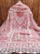 Embroidered Unstitched Suit for Women 