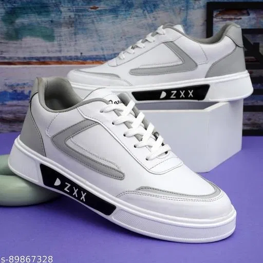 Bacan Casual Shoes for Men (White, IND-10)
