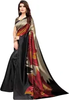 Mysore Silk Printed Saree for Women 