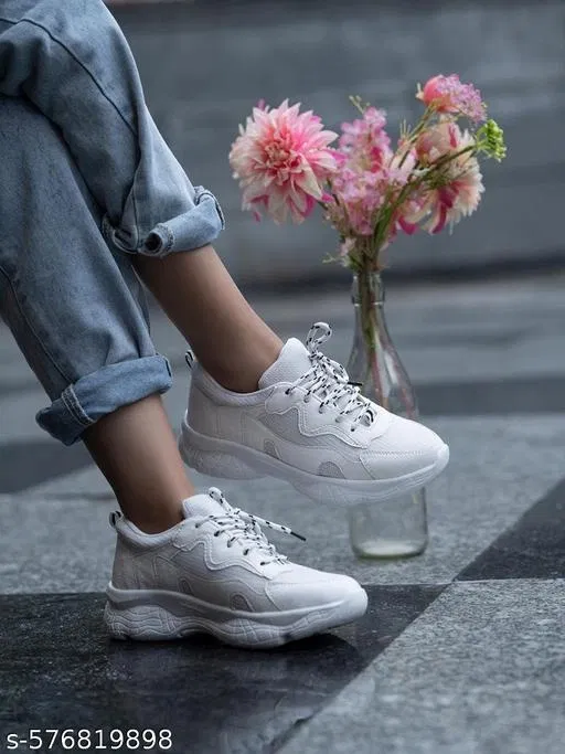 Shoetopia Women's Casual Shoes - White (IND-5)