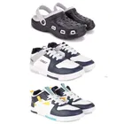 Combo of Casual Shoes with Clogs for Men 