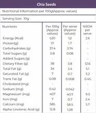 Khetika Chia Seeds 200 g