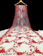 Embroidered Jaipuri Net Floral Sewing & Embroidery 
