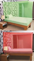 Polyester Single Bed Mosquito Net 