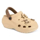 Clogs for Women, Beige 