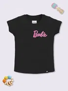 Cotton Barbie Printed Top for Girls 