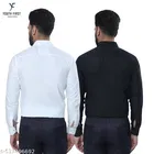 Polycotton Solid Shirts for Men, Multicolor 