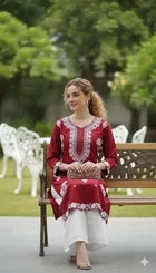 Stylish Printed Kurta Palazzo Set for Women 