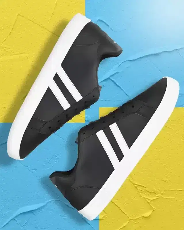Casual Shoes for Men (Black, 6)
