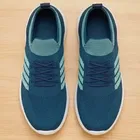 Pvc Sport Shoes for Men, Navy Blue & Grey 