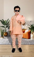Cotton Blend Sherwani for Boys 