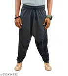 Cotton Loose-Fit Harem Pants for Men 