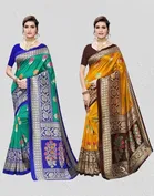 Art Silk Printed Saree for Women 