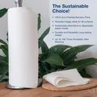 Imeco Reusable Bamboo Kitchen Towel Roll 20 Sheets, 2000 Times Washable 