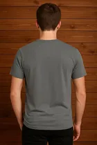 Round Neck Printed T-Shirt for Men 