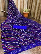 कनूड़ा प्रिंट्स फैंसी विमेंस कोटा डोरिया साड़ी 