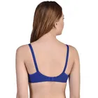 Cotton Blend Solid Non Padded Feeding Bra for Women 