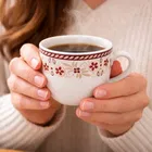 Ceramic Tea & Coffee Cup, White, Pack of 6 