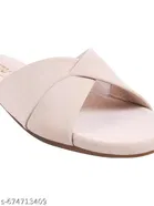 Solid Flat Sandals for Women 