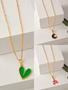 Gold Plated Chain & Pendant for Women & Girls 