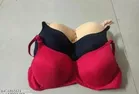 Hosiery Printed Bra for Woman, Multicolour, Pack of 3 