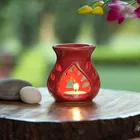 Aroma Ceramic Tealight Candle Holder Oil Diffuser Burner 
