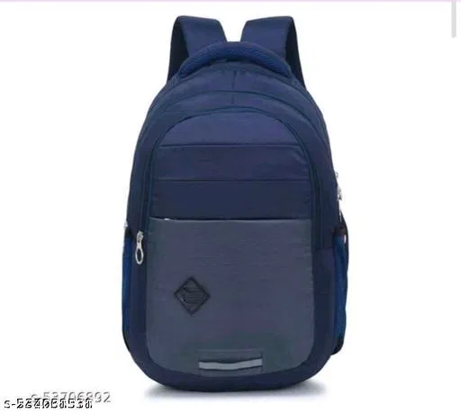 Polyester Backpack for Men & Women, Blue