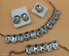Women's Alloy Gold Plated Jewellery Set