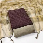 Jacquard Unstitched Dress Material for Women 