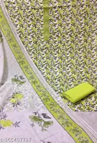 Cotton Printed Unstitched Dress Material for Women 