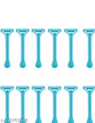 Shaving Razor for Men & Women (Blue, Pack of 12)