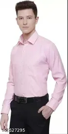 Cotton Solid Full Sleeves Shirt for Men 