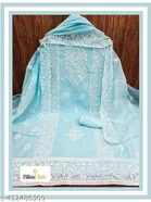 Embroidered Botanical Patiala Suits for Women 