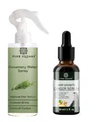 Pink Square Rosemary Hair Spray 