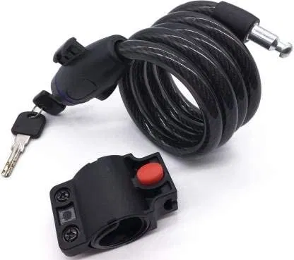Stainless Steel Multi-Purpose Key Lock for Cycle (Multicolor)