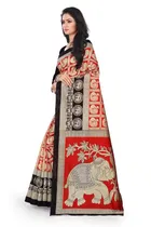 Mysore Silk Printed Saree for Women 