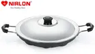 Nirlon Aluminium Appam Maker with Lid 