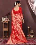 Banarasi Silk Zari Woven Saree for Women 
