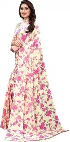 SVB प्रिंटेड साड़ी फॉर वीमेन 