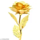 Gold Plated Rose Flower 